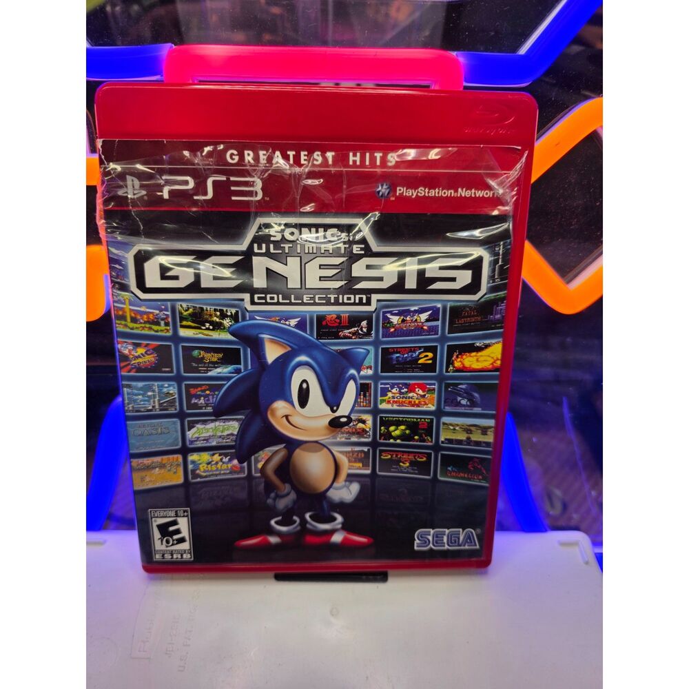 Sonic Genesis Ultimate Collection Greatest Hits for Sony PlayStation 3